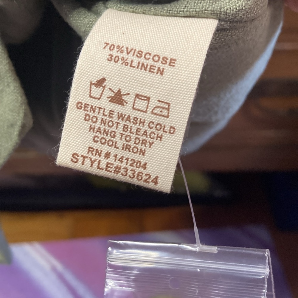 HEM & THREAD Sage Green Button-Down Vest - Picture 7 of 8